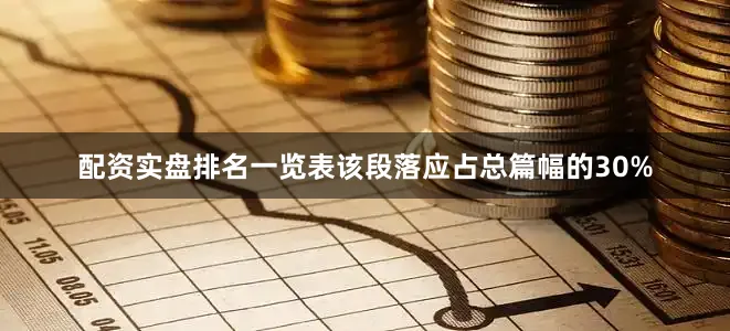 配资实盘排名一览表该段落应占总篇幅的30%