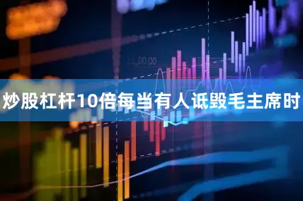 炒股杠杆10倍每当有人诋毁毛主席时